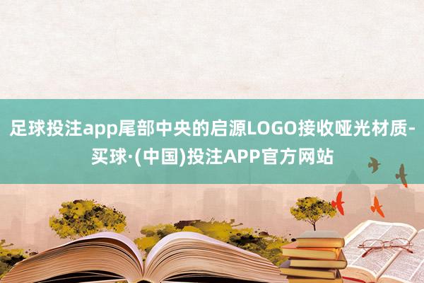 足球投注app尾部中央的启源LOGO接收哑光材质-买球·(中国)投注APP官方网站