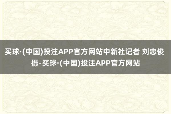 买球·(中国)投注APP官方网站中新社记者 刘忠俊 摄-买球·(中国)投注APP官方网站